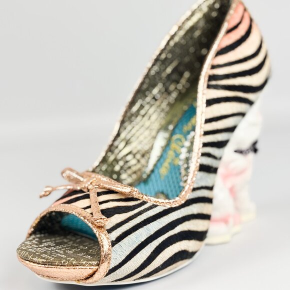 Irregular Choice Paw Print Cat Character Heels – Size 39 / UK 6 – Rare Collector - Picture 6 of 7